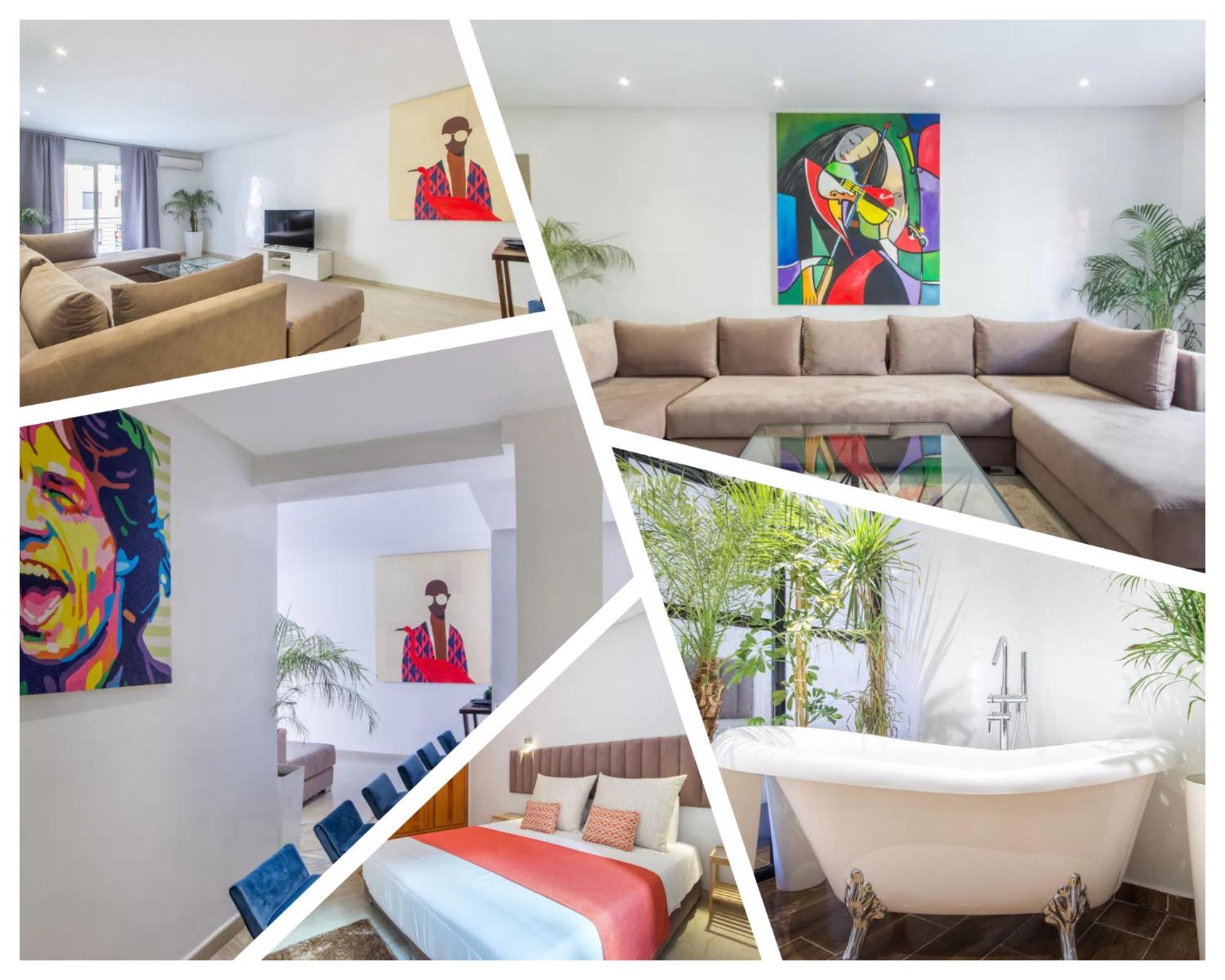 Appartement Groupe 3 Chambres Маракеш Екстериор снимка